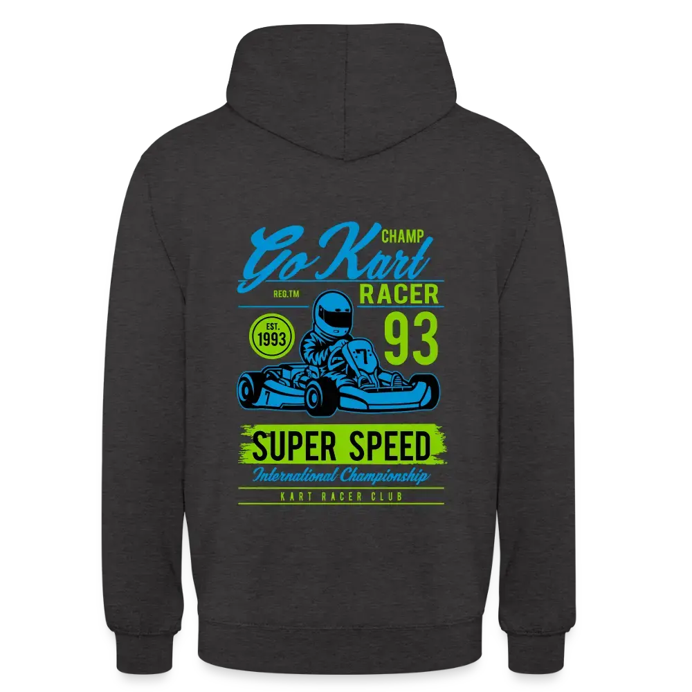 Unisex Hoodie - Motorsport mit Racing-Design und komfortabler Passform für Motorsport-Fans