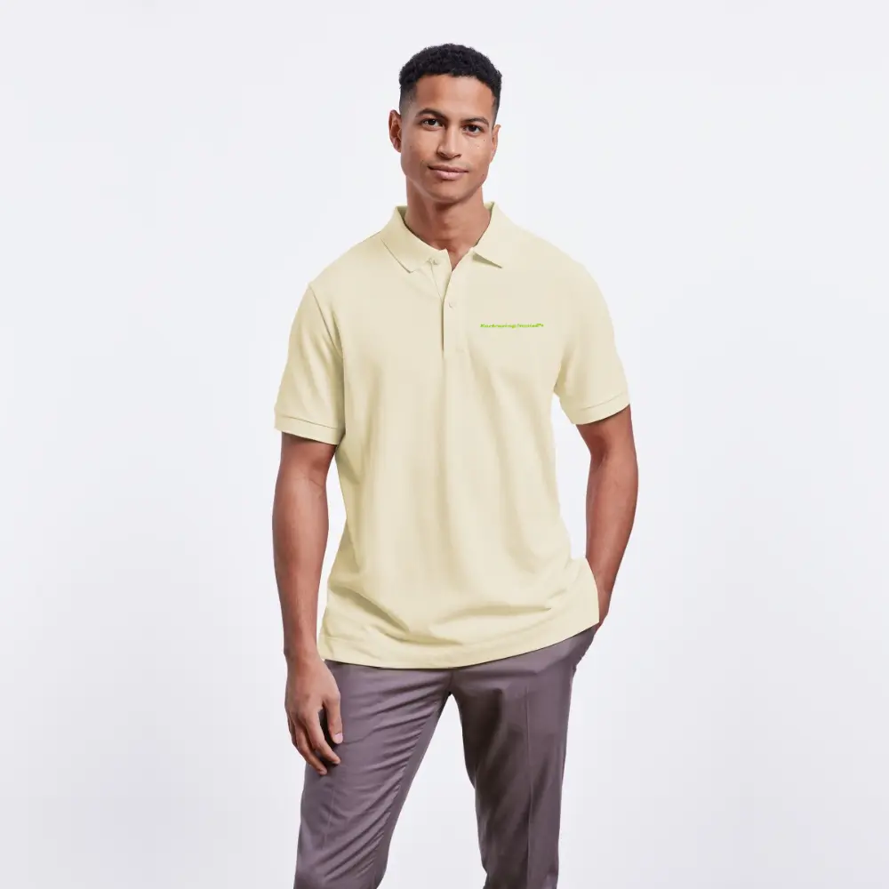 StanleyStella Prepster nachhaltiges Unisex Poloshirt getragen