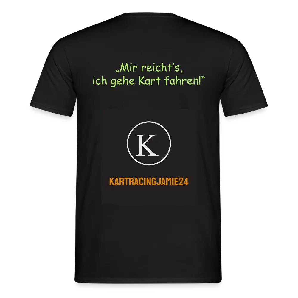 Männer T-Shirt Motorsport Baumwolle Detailmotiv