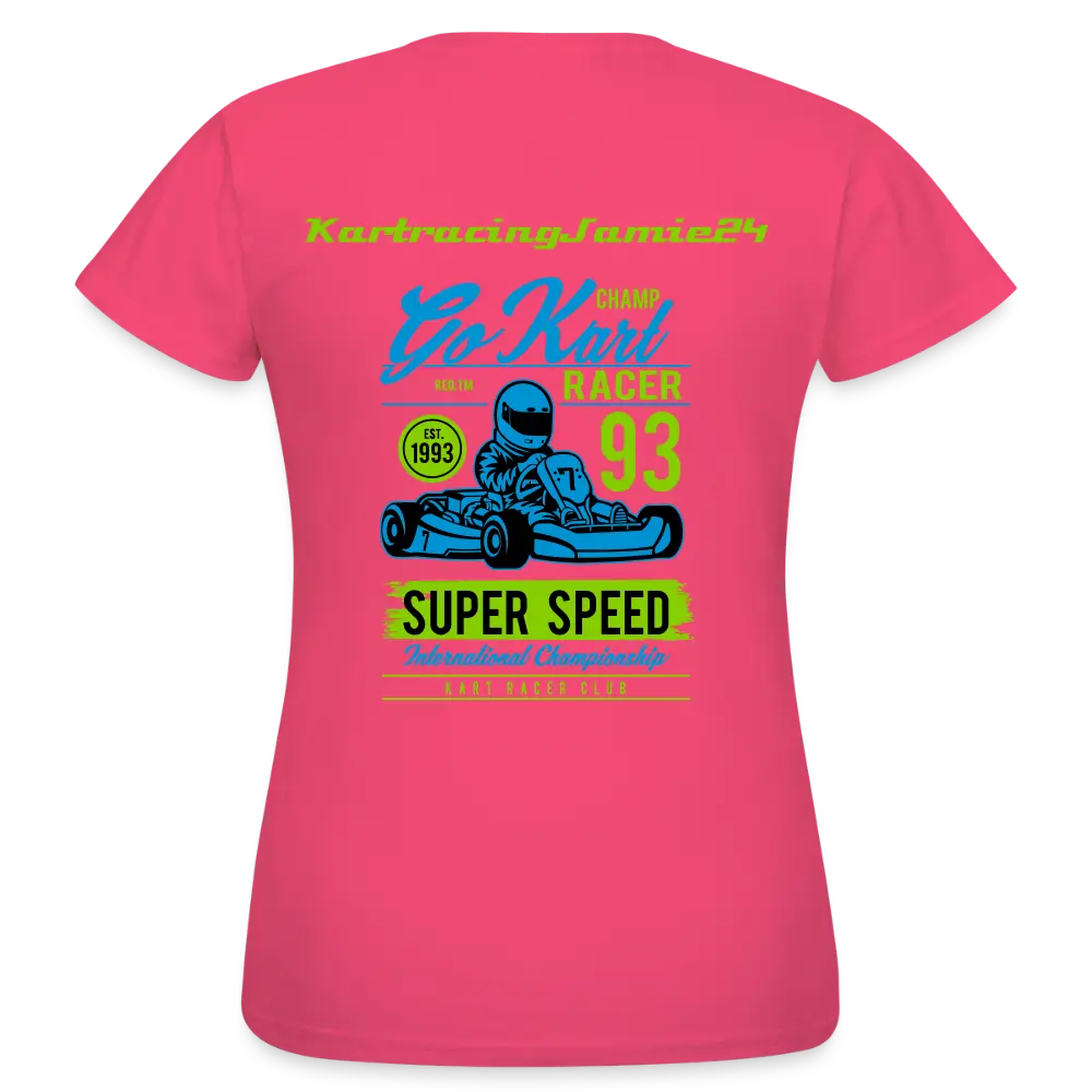 KartracingJamie24 T-Shirt – Super Speed Edition, Damen
