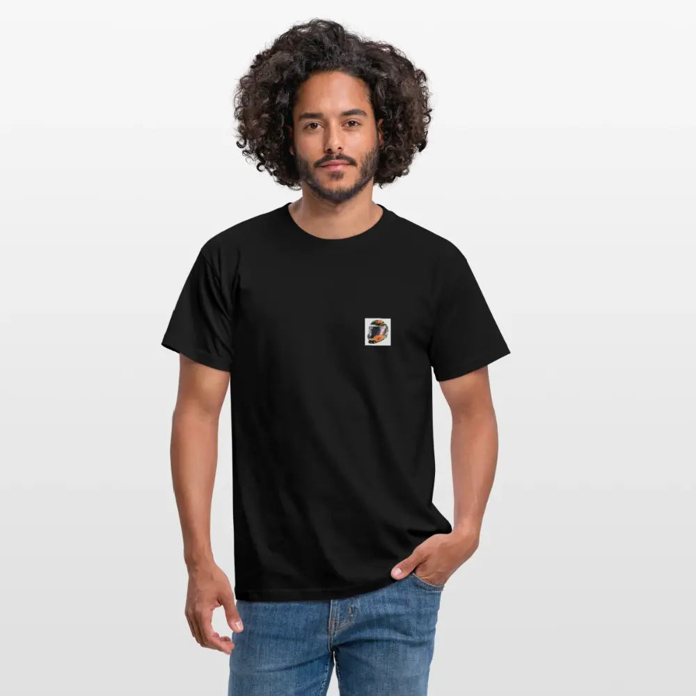 Männer T-Shirt Motorsport Baumwolle Detailmotiv