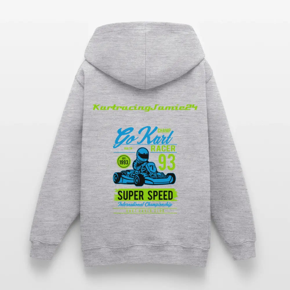 Teen Hoodie für Teenager mit Racing-Design, Vorderansicht