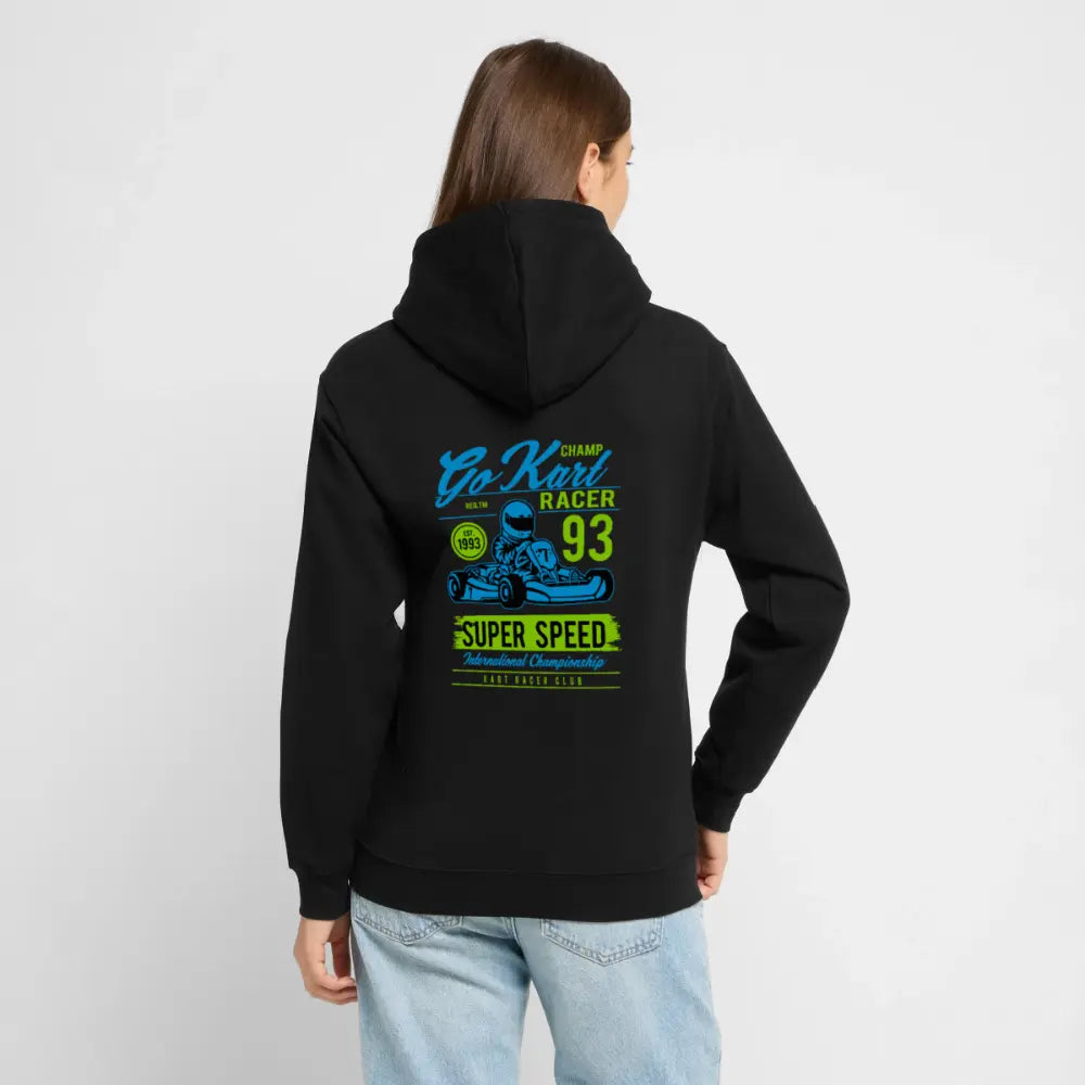 Unisex Hoodie Motorsport mit Racing Design und Kapuze, komfortabler Streetwear für Motorsport-Fans