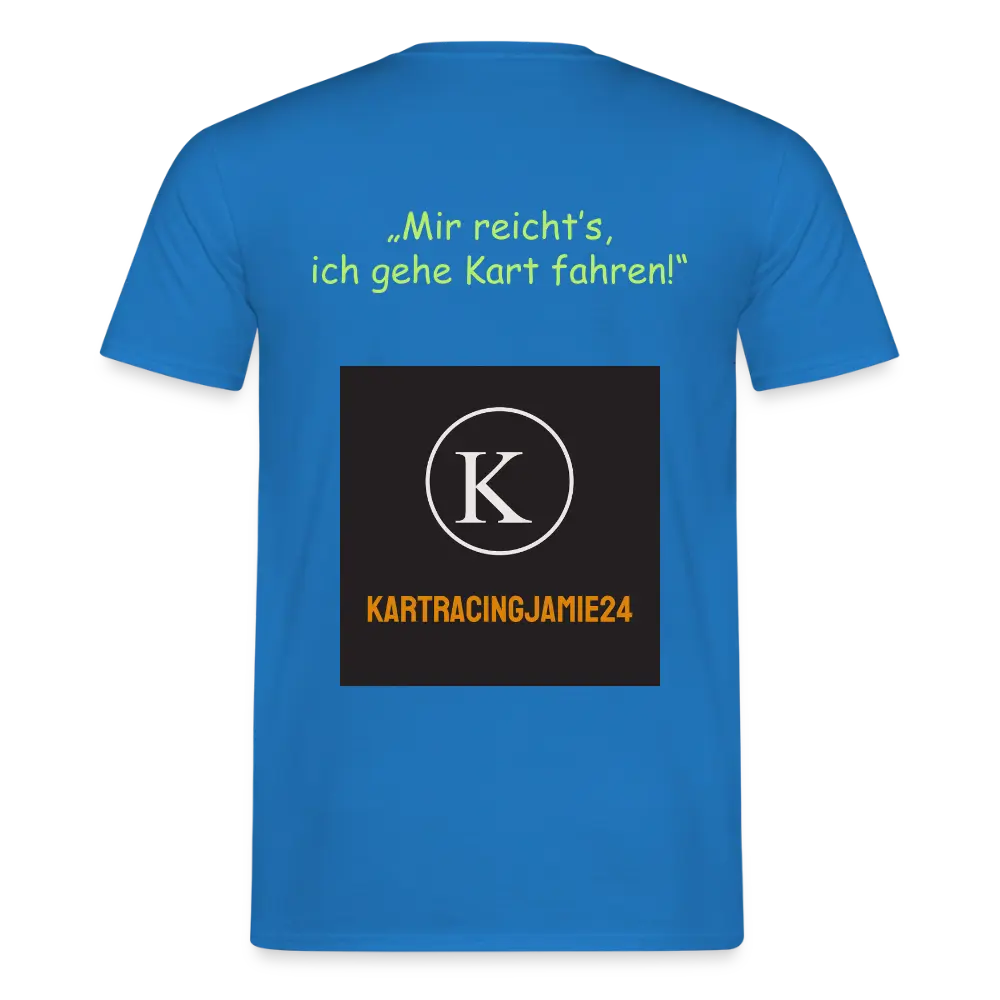 Männer T-Shirt Motorsport Baumwolle Detailmotiv