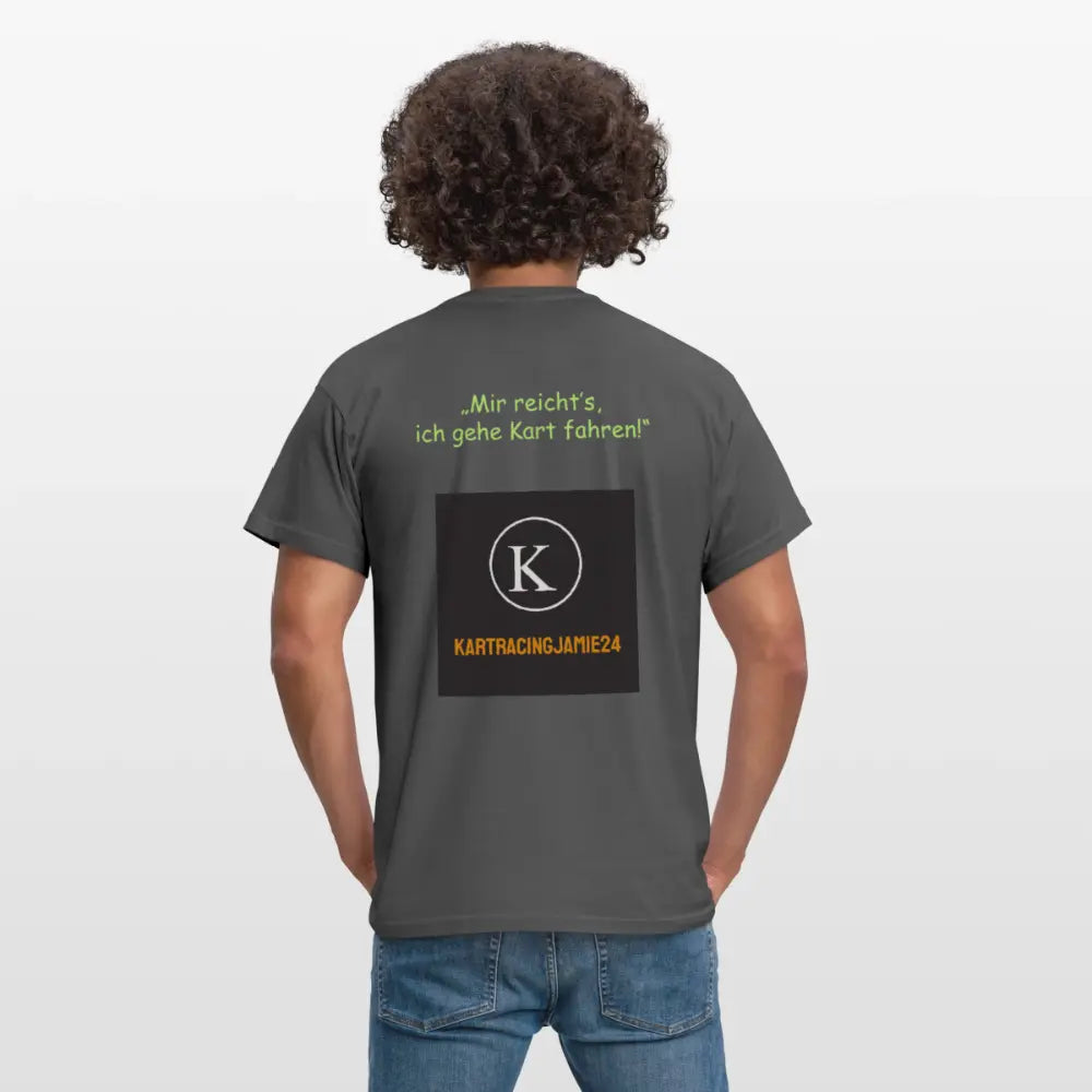 Männer T-Shirt Motorsport Baumwolle Detailmotiv