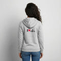 Unisex Kapuzenjacke I Love Kartfahren Hoodie Motorsport Kart Racing  mit Print