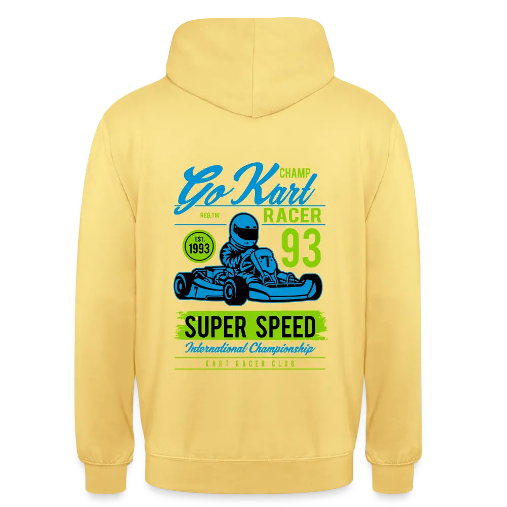 Unisex Hoodie Motorsport mit sportlichem Racing-Design und Kapuzenpullover für Motorsport-Fans