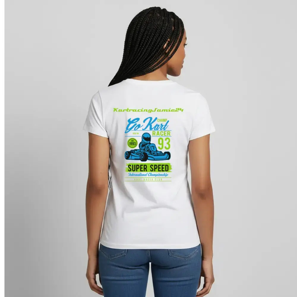 KartracingJamie24 T-Shirt – Super Speed Edition, Damen