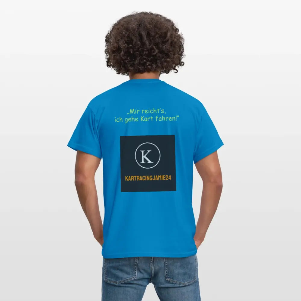 Männer T-Shirt Motorsport Baumwolle Detailmotiv