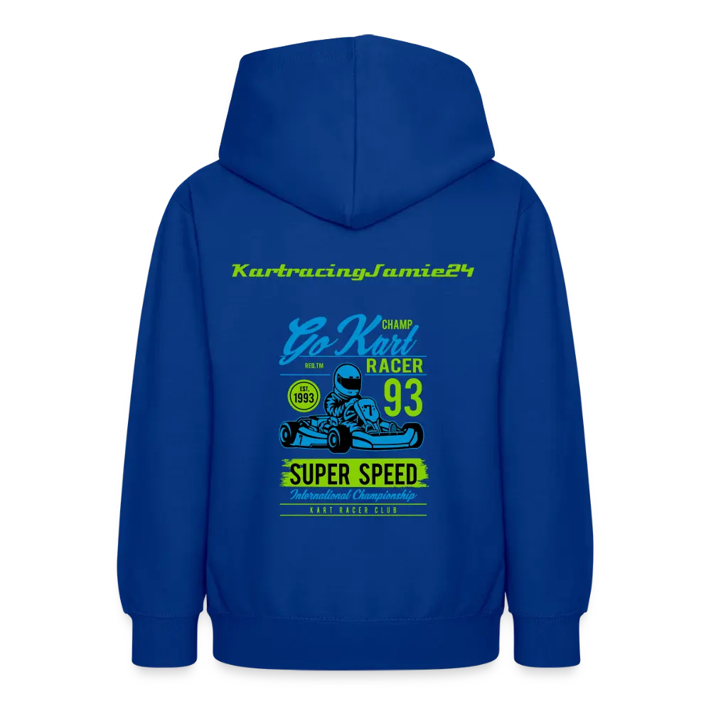 Teen Hoodie für Teenager mit Racing-Design, Vorderansicht