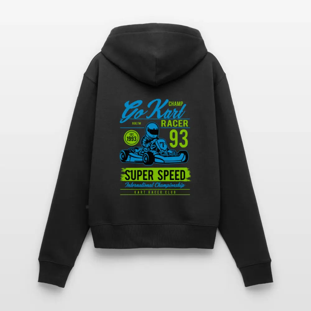 Premium Kapuzenjacke Damen mit Motorsport-Design