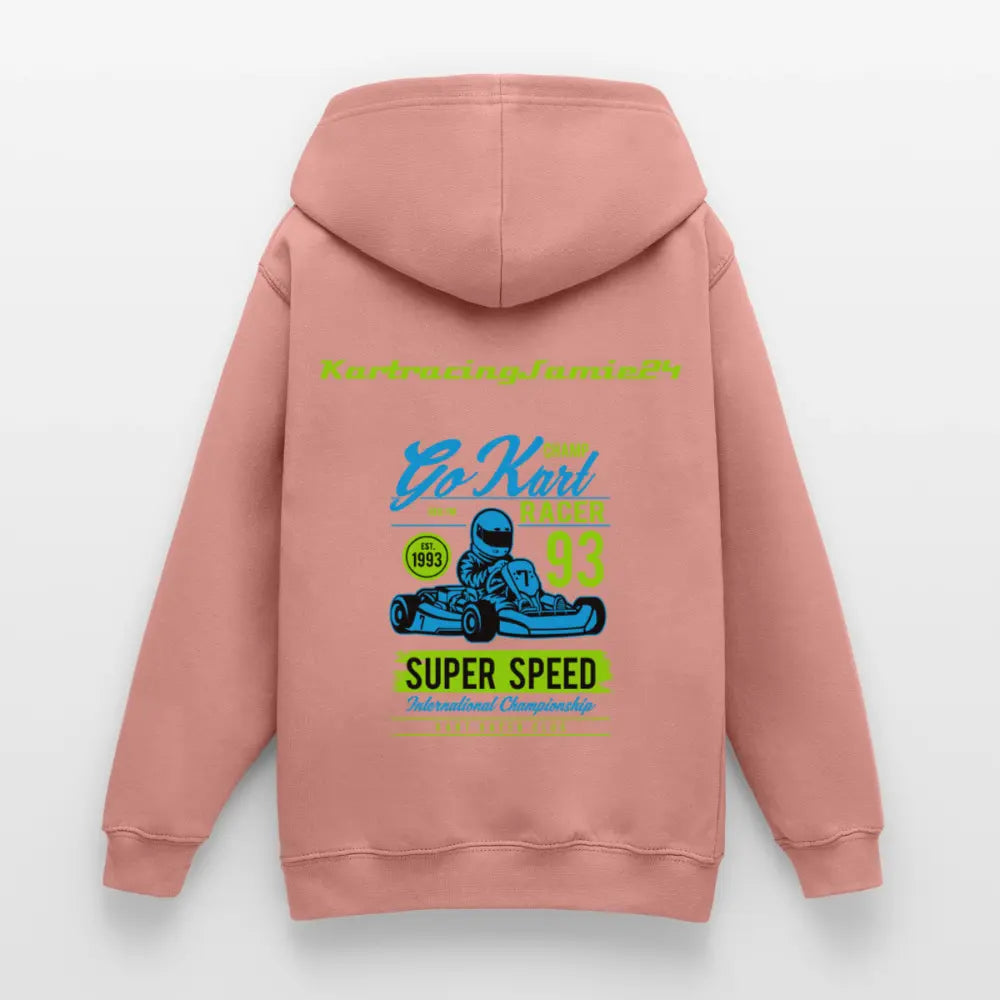 Teen Hoodie für Teenager mit Racing-Design, Vorderansicht