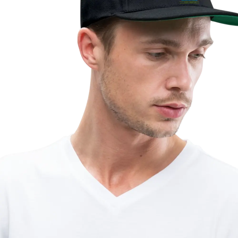  Snapback Cap – Motorsport Cap, seitliche Ansicht