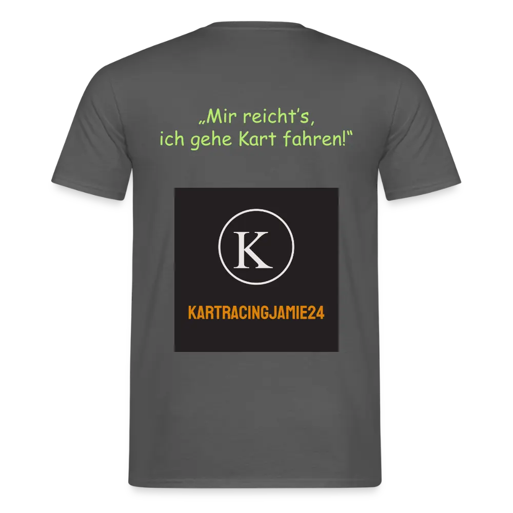 Männer T-Shirt Motorsport Baumwolle Detailmotiv