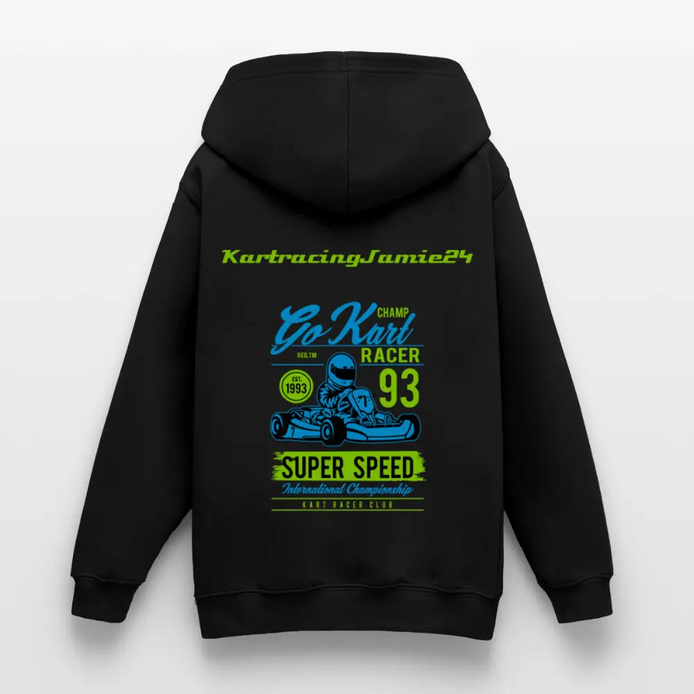 Teen Hoodie für Teenager mit Racing-Design, Vorderansicht