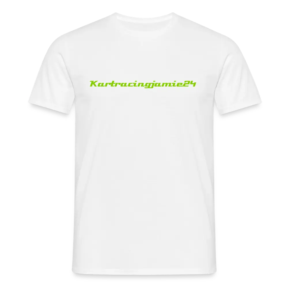 KartracingJamie24 Fan-Shirt – Motorsport Design, Herren T-Shirt