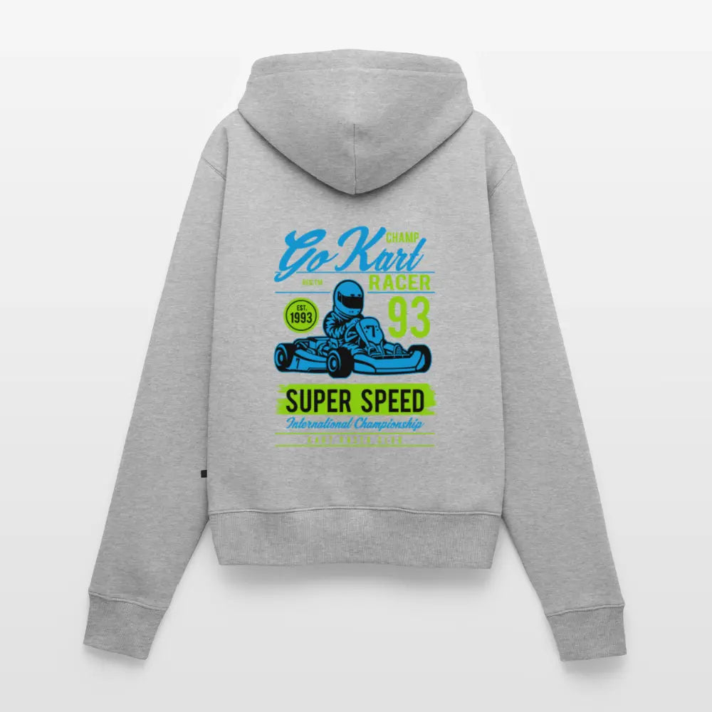 Premium Kapuzenjacke Damen mit Motorsport-Design