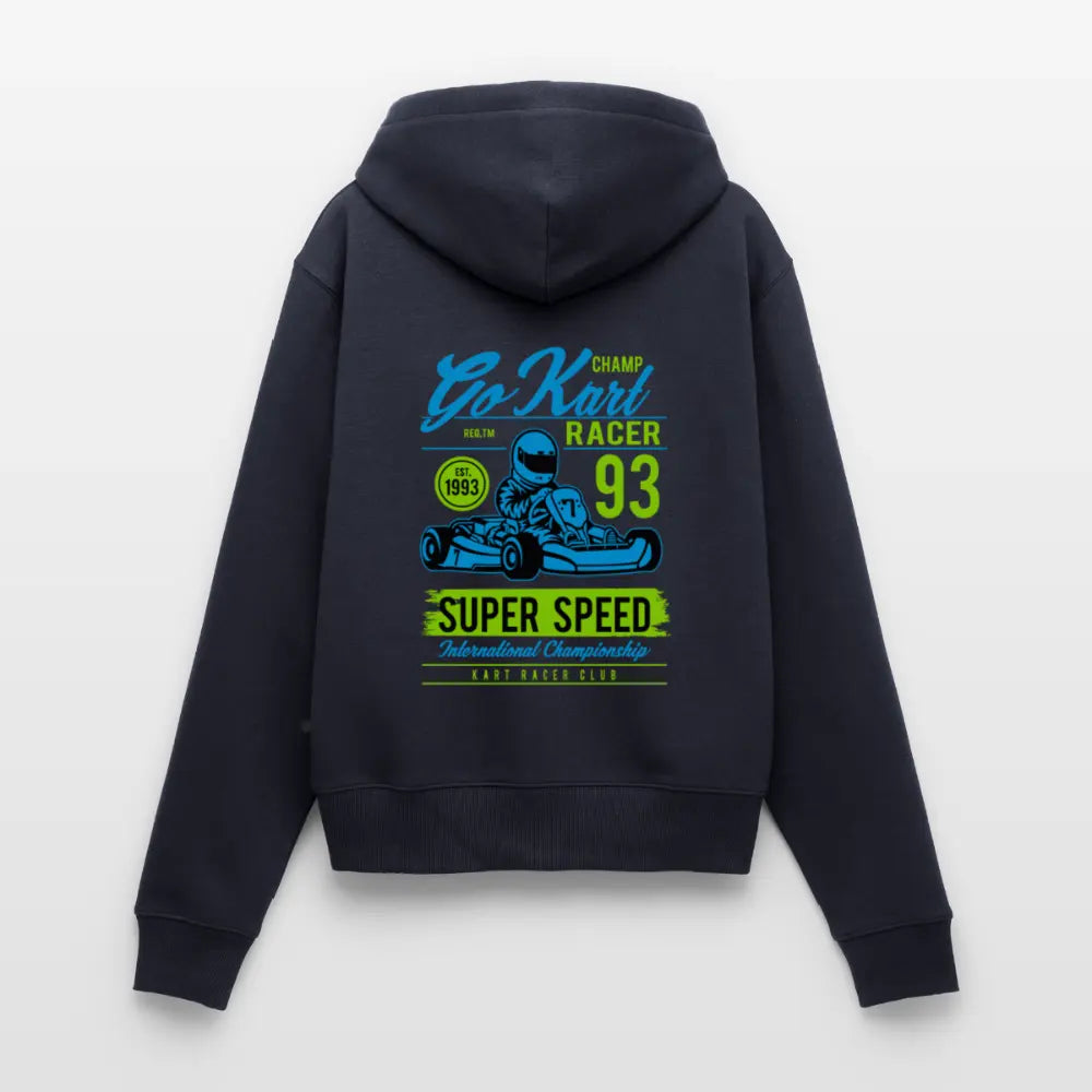 Premium Kapuzenjacke Damen mit Motorsport-Design